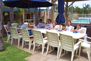 PArty bbq at Chapman Court